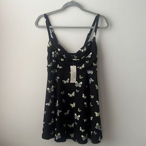 Urban Outfitters Black Mini Dress New With Tags